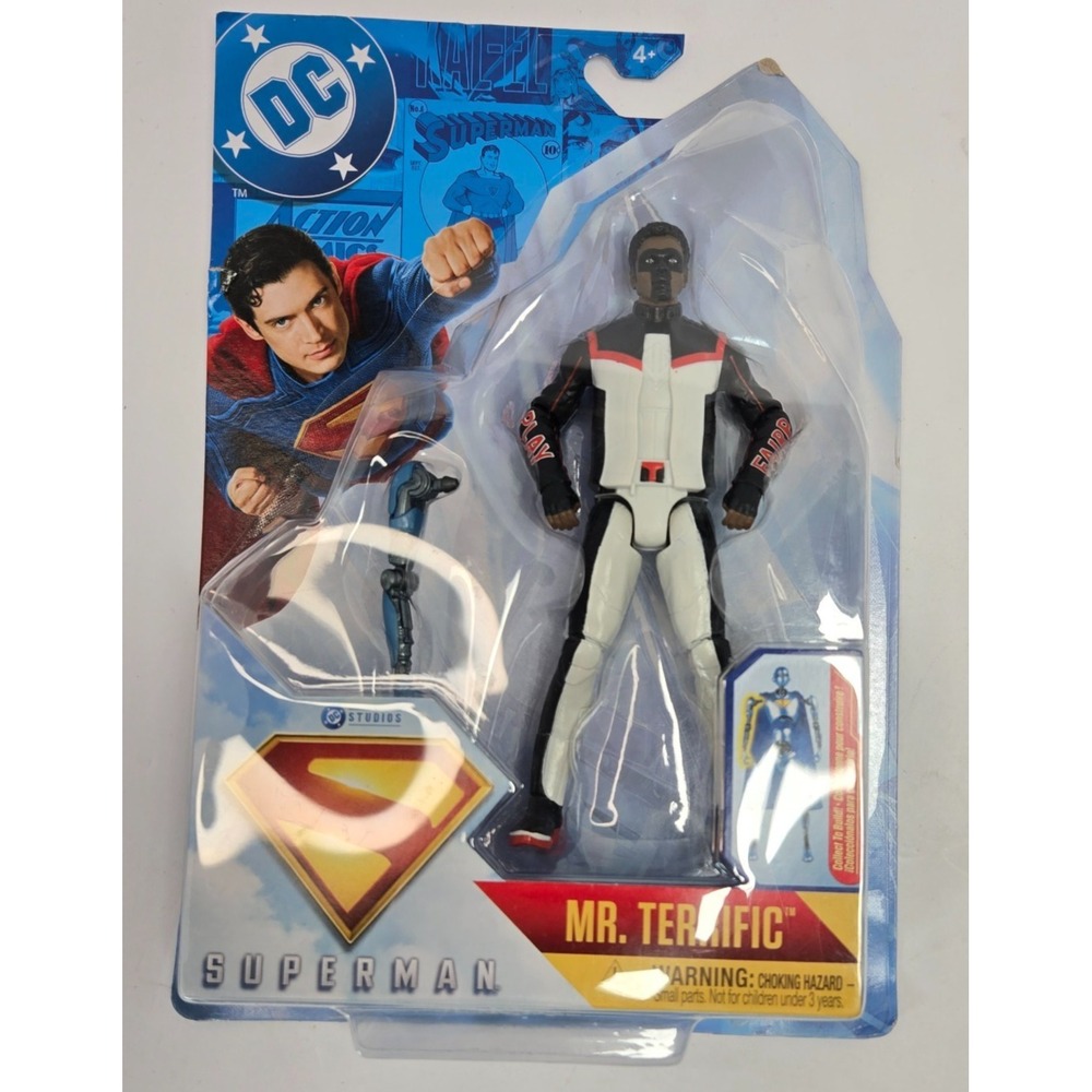 DC Multiverse Mr. Terrific Action Figure Superman Movie Spin Master New Sealed